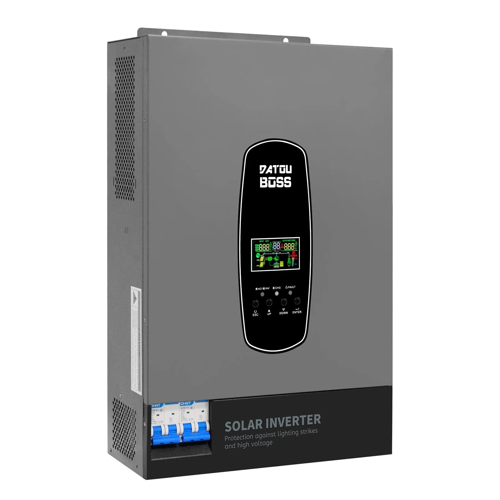 DATOUBOSS DT-4862L — Гібридний інвертор 6200 Вт 48 В з грозозахистом, головне фото